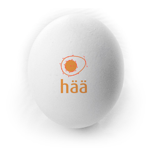 häänumna brandmark symbol design on egg