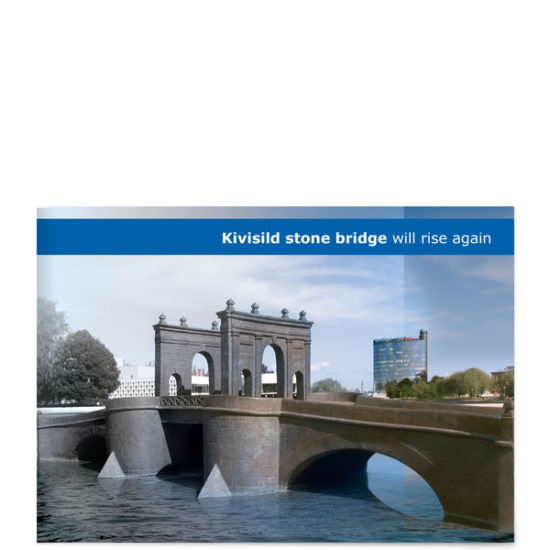 Tartu Kivisild brochure cover design