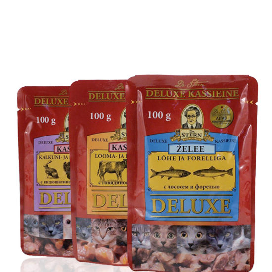 Dr STERN brand cat food pack design